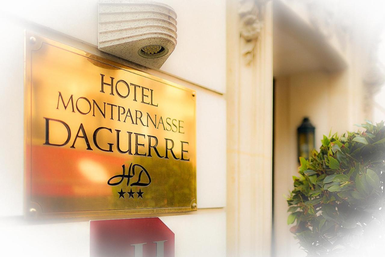Montparnasse Daguerre Hotell Paris Eksteriør bilde